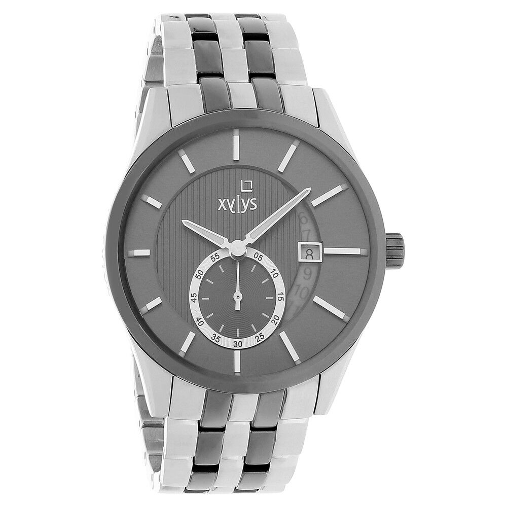 Titan Xylys Grey Dial Leather Strap Watch at Rs 34000 | Titan SF Mens Wrist  Watches in Bengaluru | ID: 22019762673