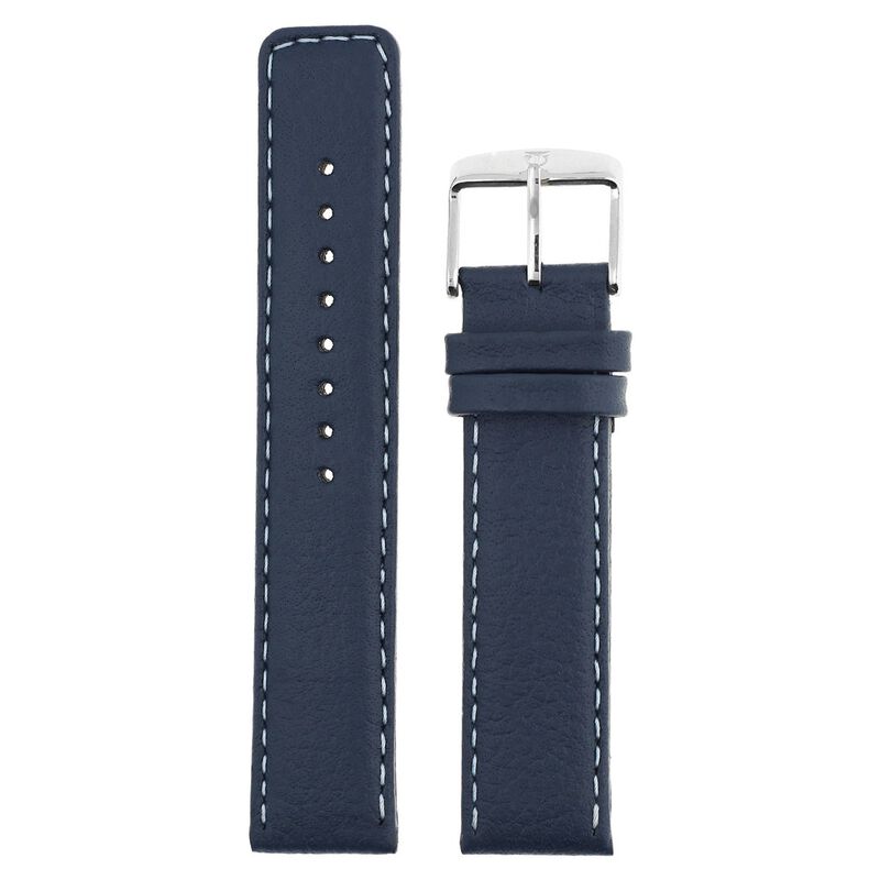 Buy Online 20 mm Blue Genuine Leather Straps for Men - nf1910278020s ...