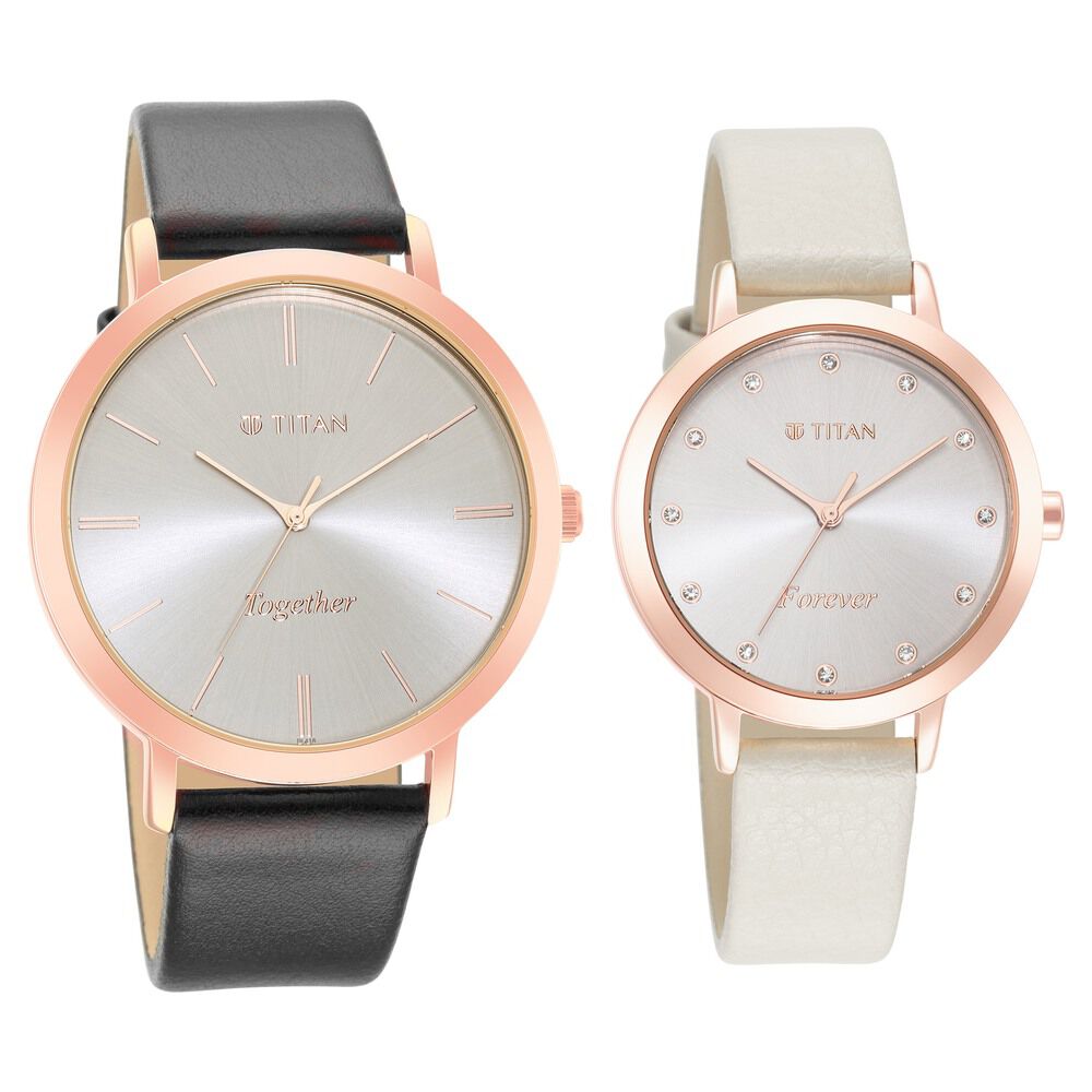 Titan Karishma Bandhan Analog Watch - For Couple - Buy Titan Karishma  Bandhan Analog Watch - For Couple NP15802490YM02 Online at Best Prices in  India | Flipkart.com