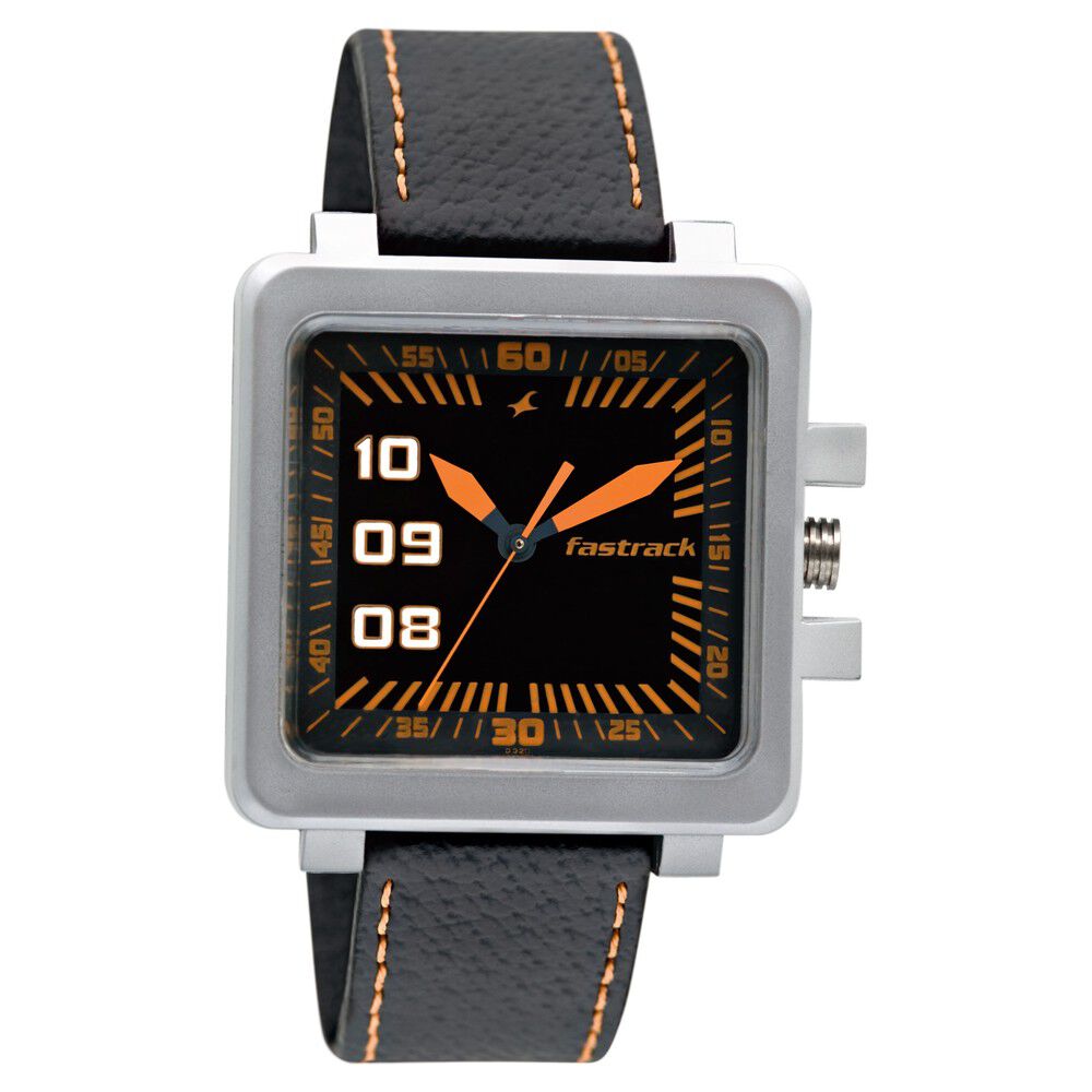 Buy Fastrack Square Analog Watch For Men-9336SL02 Online @ ₹1900 from  ShopClues