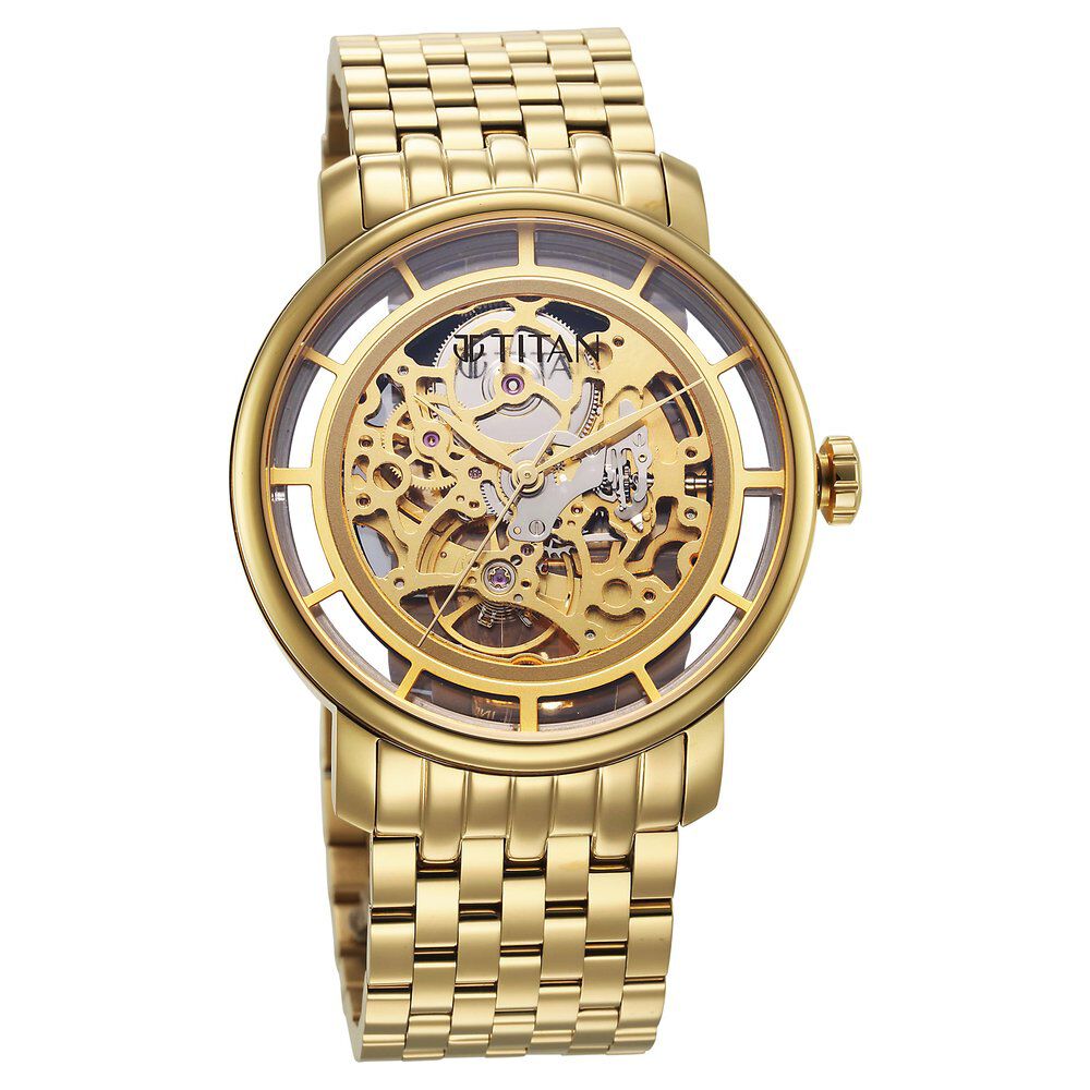 Watch Fossil Mechanical Watch [w/ 20pc Jewels]– w/ Black Strap, Gift,  Celebratio | eBay