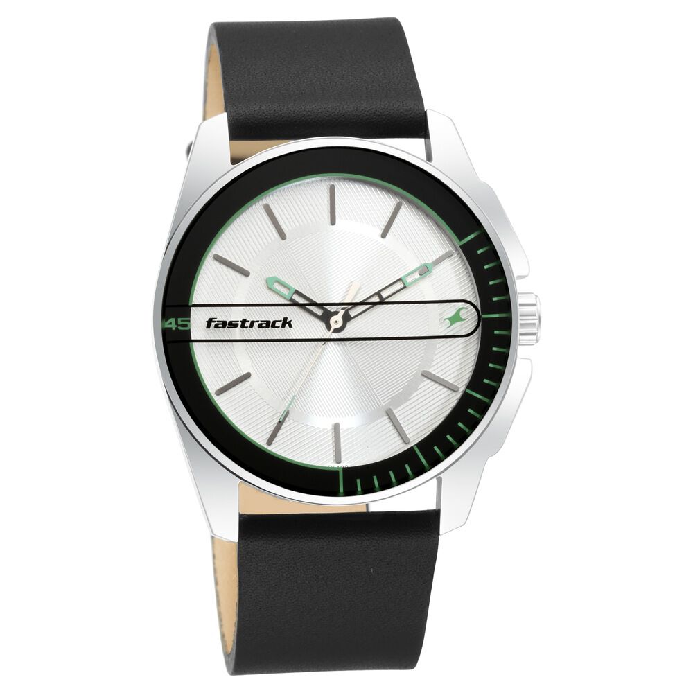 Buy Fastrack Black Square Analog Casual Watch -NM6147NM02 online