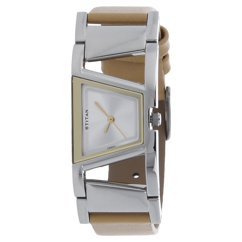 Titan 2486 sale stainless steel watch