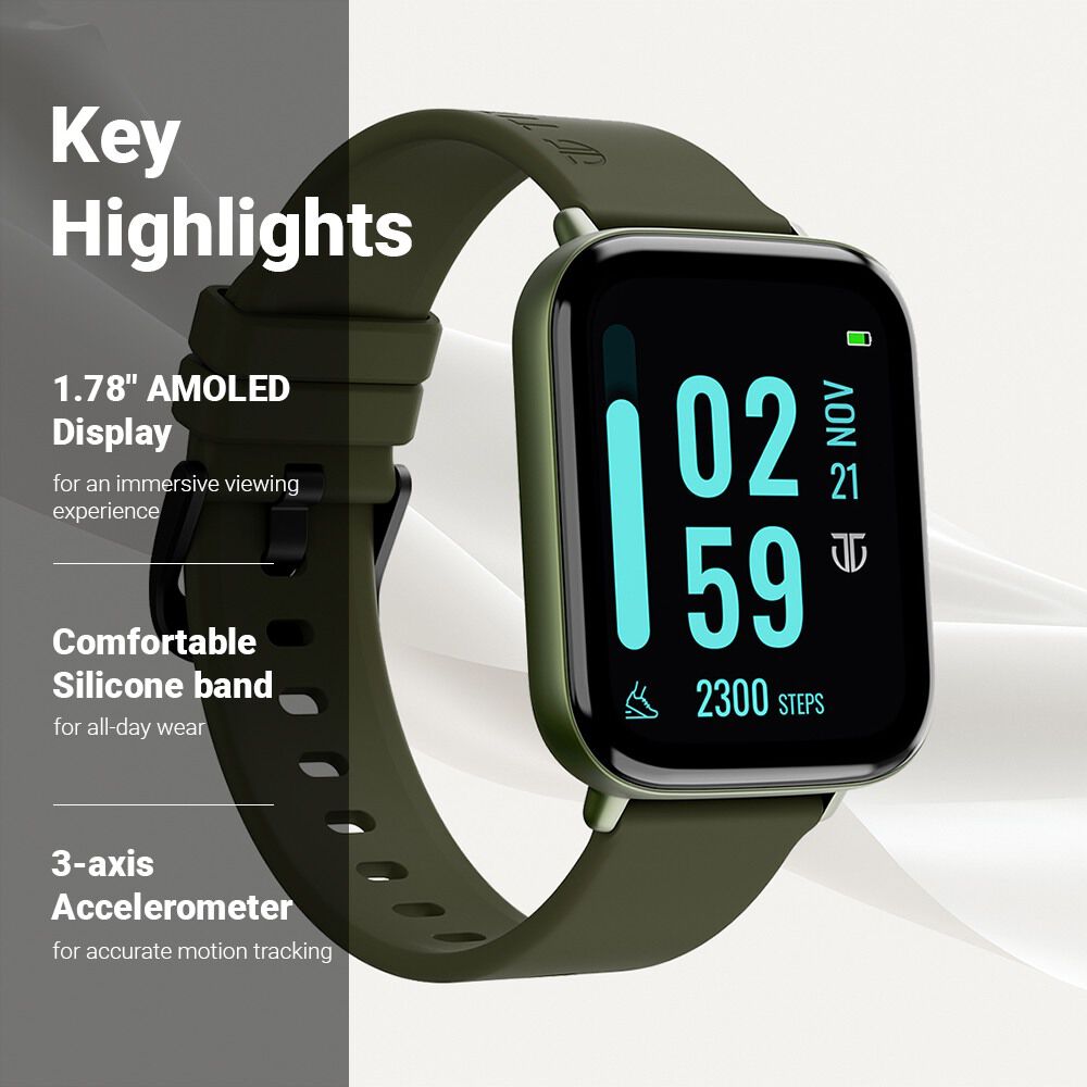 Amazon.com : 24/7 EVO Unisex Smartwatch - Fitness Tracker, Heart Rate  Monitor, Customizable Watch Face - Activity and Calorie Tracker - Multi  Sports Modes - Bluetooth Connectivity : Sports & Outdoors