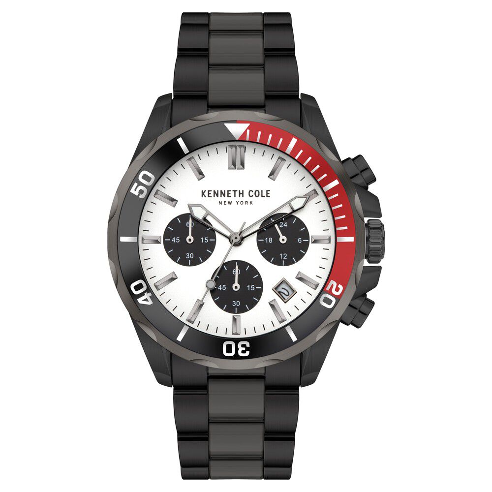 Kenneth Cole Men's Black Watch KC50884002 from WatchPilot