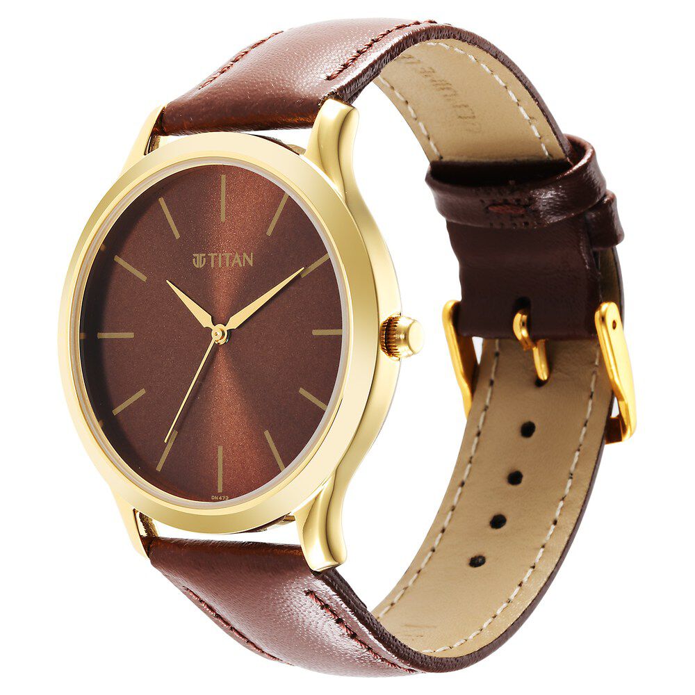 Mens Brown Watches,Men Gold Watch Black Face,Mens Wrist Watch Leather  Classic Watches,Men's Watches Day and Date,Dress Watches for Men,Mens  Quartz Watch Roman Numeral Business Casual Fashion : XQIYI: Amazon.in:  Fashion