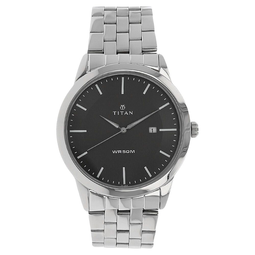 TITAN Men Stainless Steel Quartz Watch [NF1582KM02] in Delhi at best price  by Sikka & Sons - Justdial