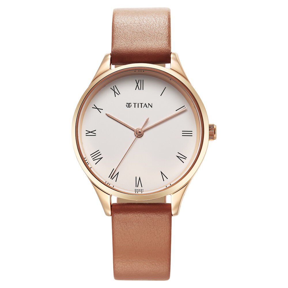 Buy Titan Men Brown Dial Watch 1584SL04 - Watches for Men 1129858 | Myntra