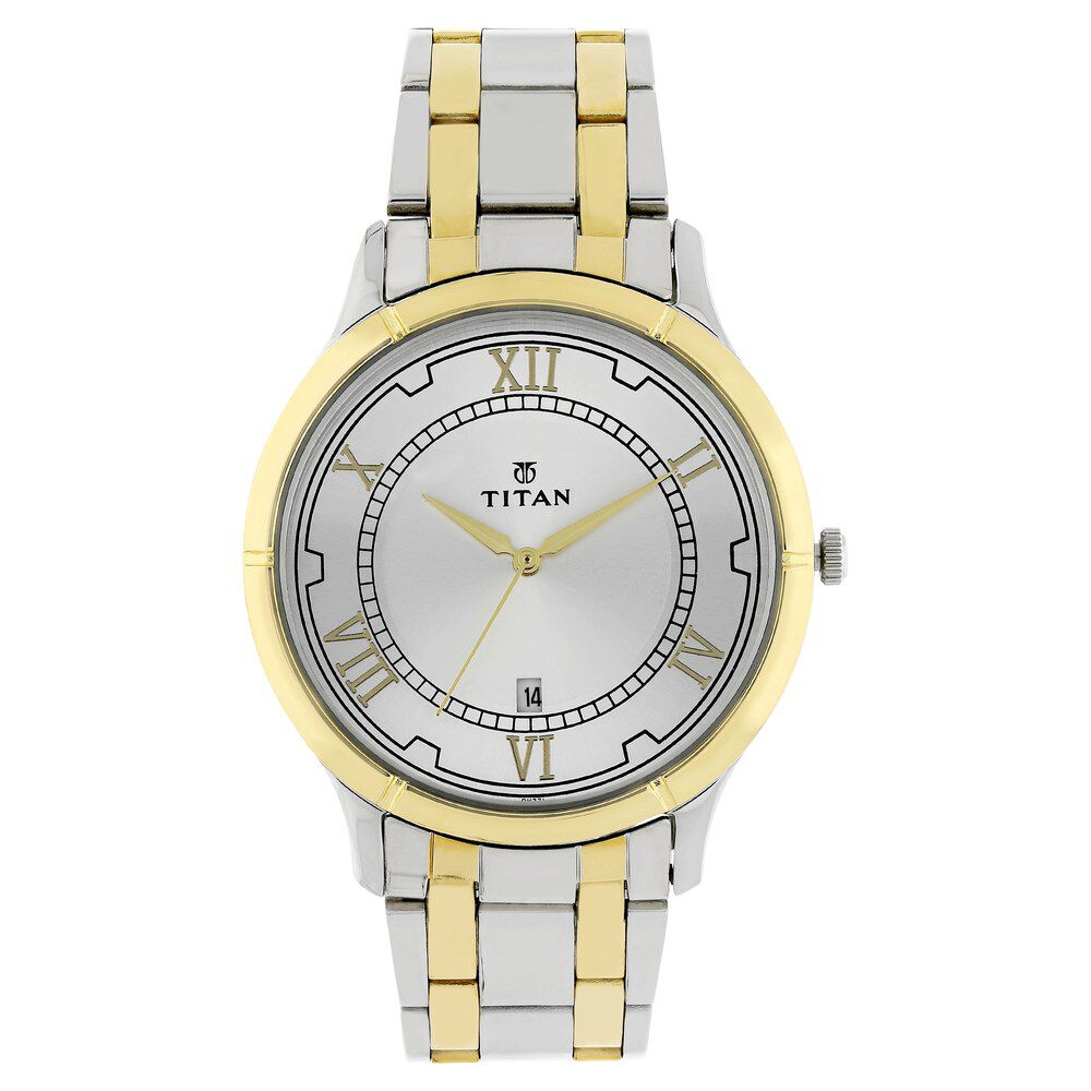 Amazon.com: Titan Neo Analog Silver Dial Men's Watch NM1584SM03/NN1584SM03  : Clothing, Shoes & Jewelry