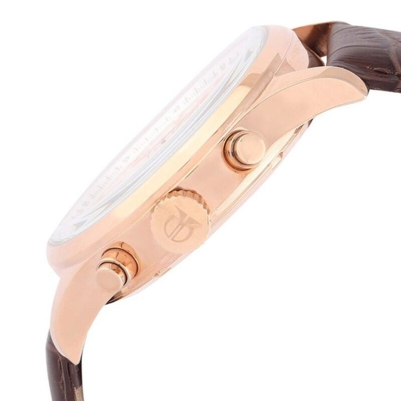 Titan Quartz Multifunction Champagne Dial Stainless Steel Strap watch for  Men