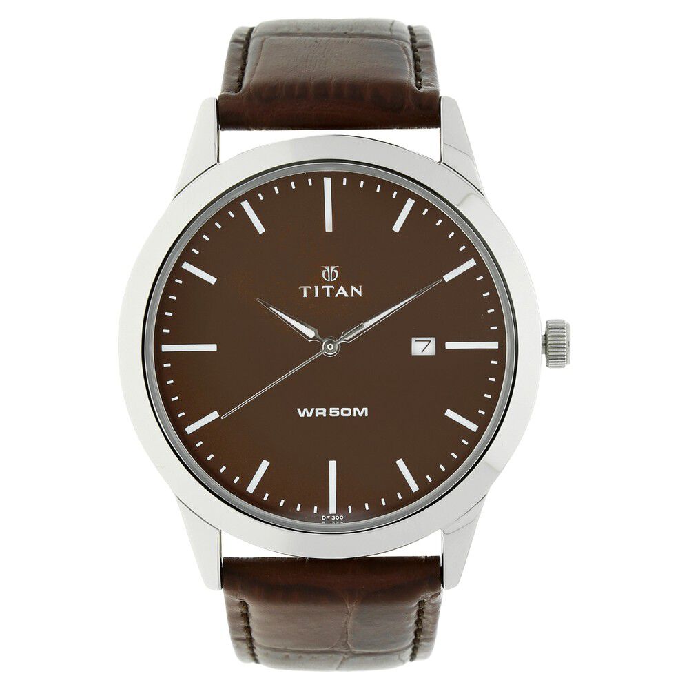 LONDON CREATION White Dial With Brown Leather Strap Casual Stylish Watch  Analog Watch - For Men - Buy LONDON CREATION White Dial With Brown Leather  Strap Casual Stylish Watch Analog Watch -