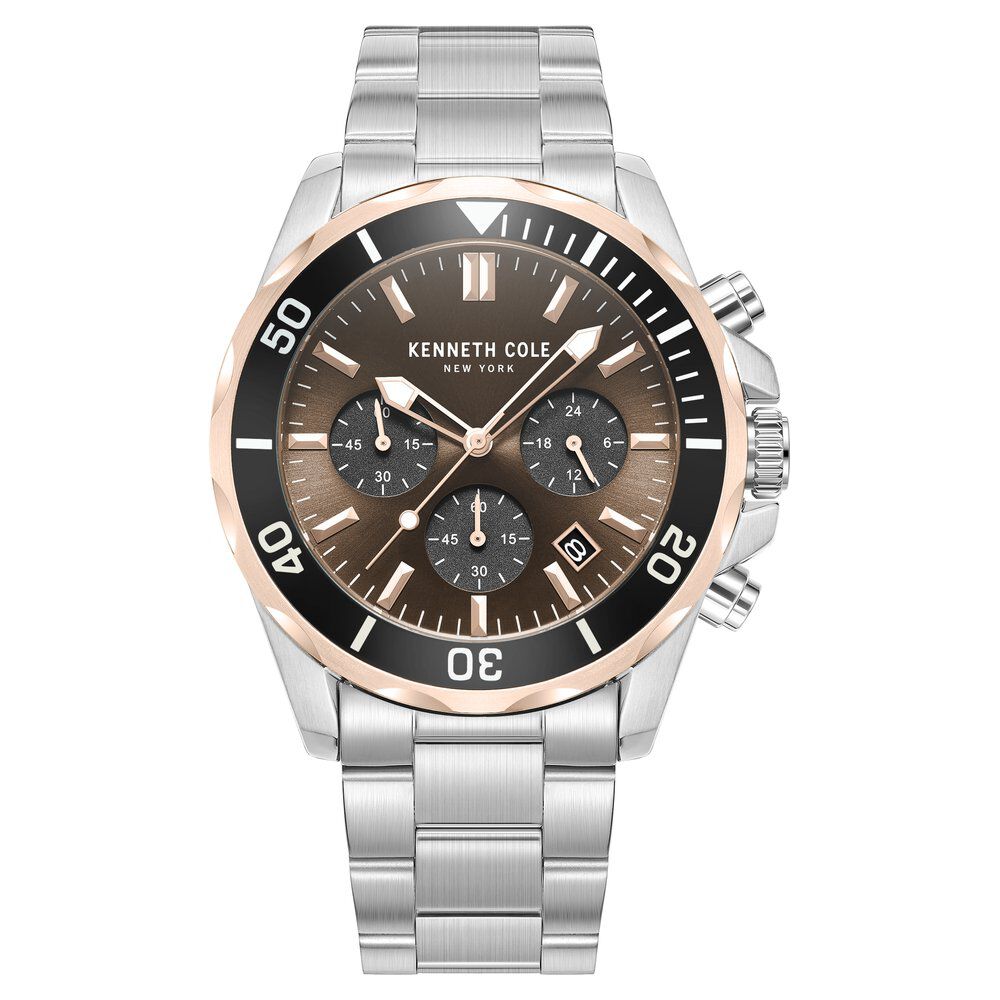 Buy Kenneth Cole Watches NEW YORK NCKCWGA2106302MN Grey Dial Analog Watch  for Men Online