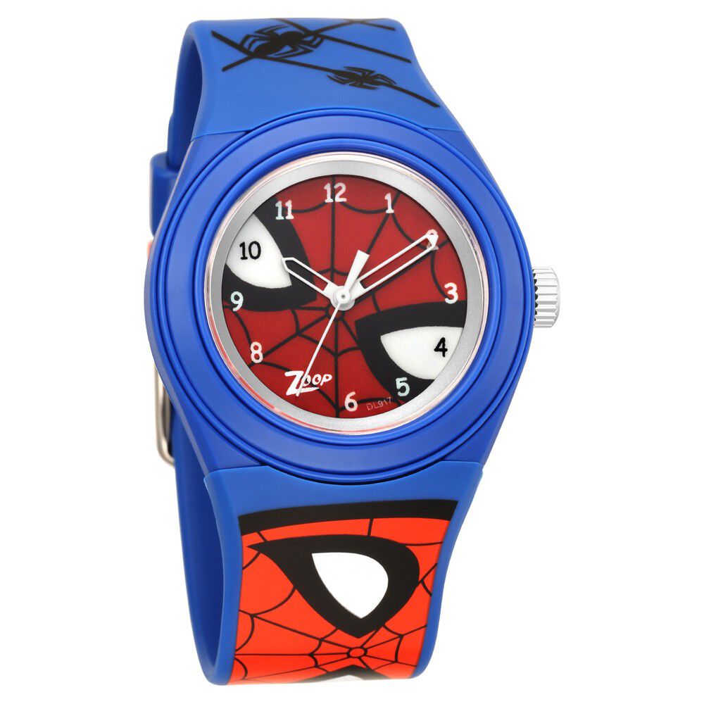 Accutime Kids Marvel Spider-Man Digital Quartz Plastic Watch for Boys &  Girls with LCD Display : Amazon.in: Fashion