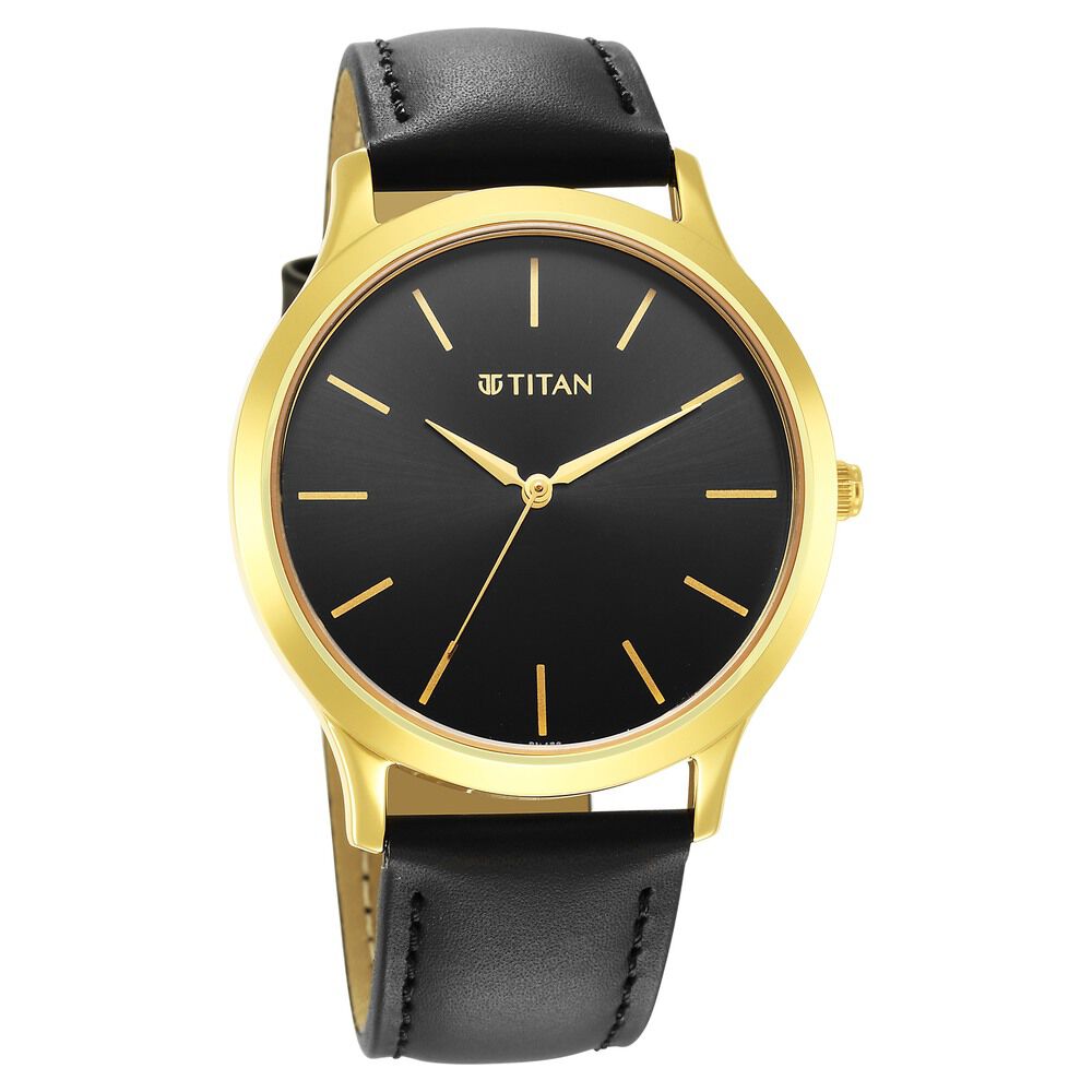 Buy Online Titan Quartz Analog with Day and Date Black Dial Stainless Steel  Strap Watch for Men - nr1767nm01 | Titan