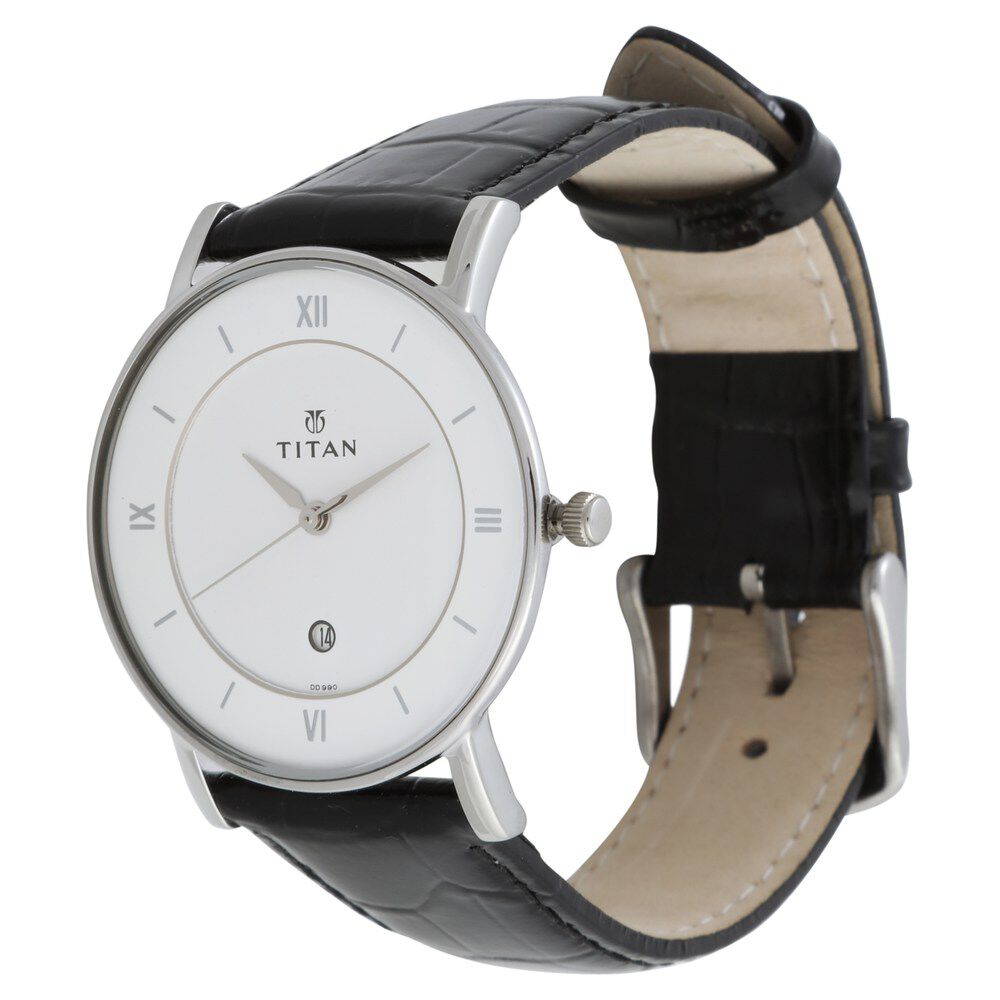 Westar White Dial Leather Strap Quartz 50244STN101 Men's Watch -  CityWatches IN