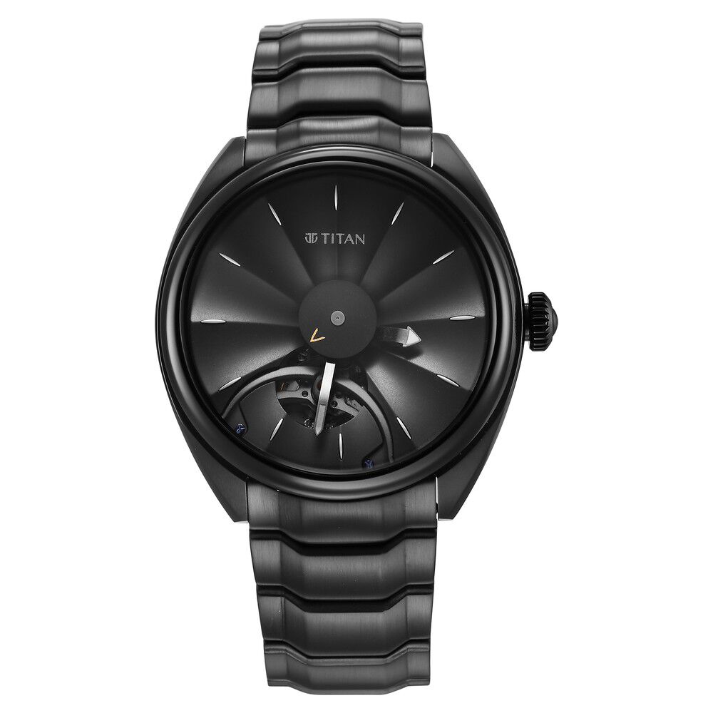 Buy KENNETH COLE Mens New York Black Dial Metallic Automatic Watch -  KC50710007MN | Shoppers Stop