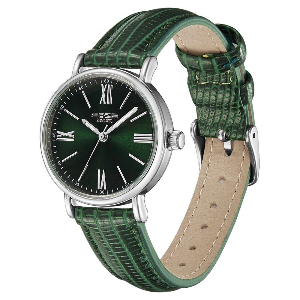 Buy TISSOT Mens Green Dial Leather Strap Analogue Watch - T1164103609700 |  Shoppers Stop