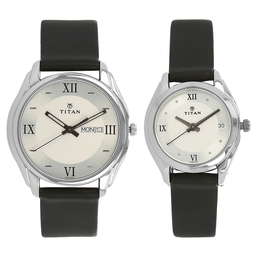 Titan Bandhan Silver Dial Multifunction Pair Watches | TITAN WORLD | Vashi,  Sector 17 | Navi Mumbai