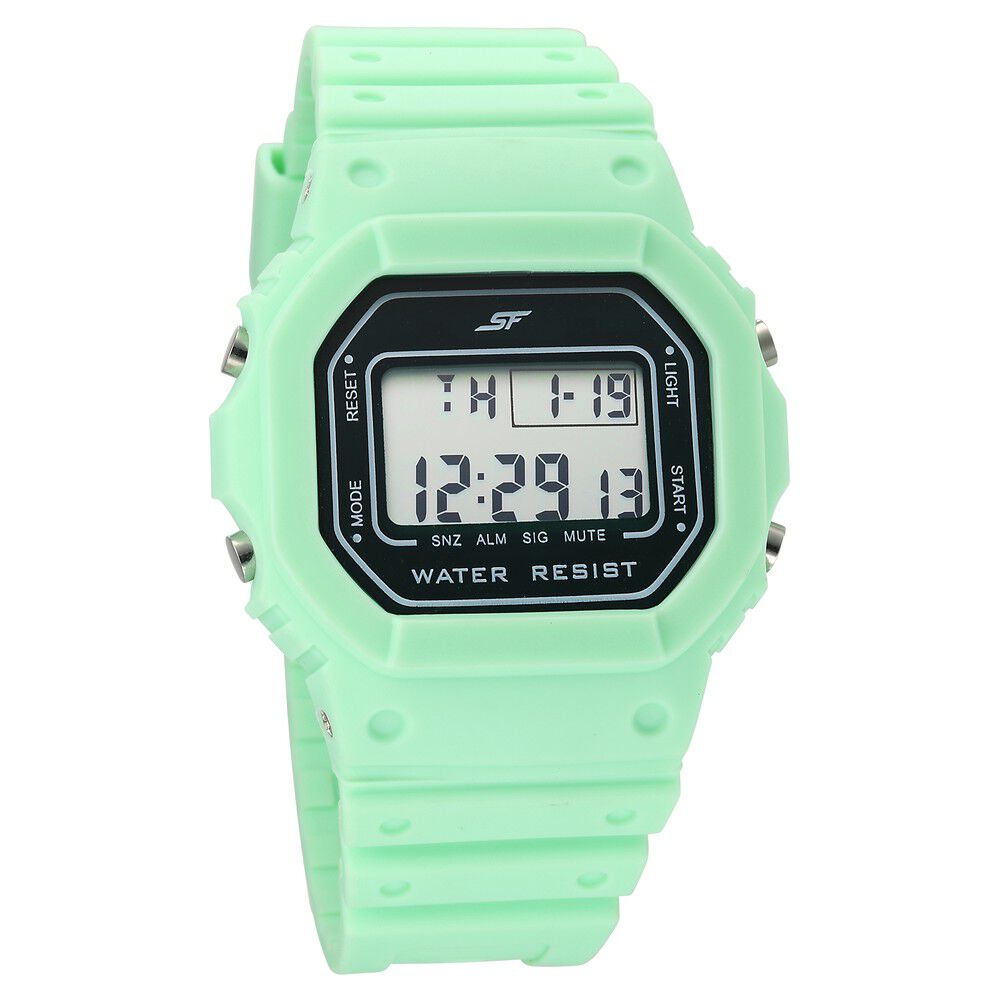 Casio Men's Green Resin Case Analog Stainless Steel Band Round Watch -  GG1000-1A3CR - Walmart.com