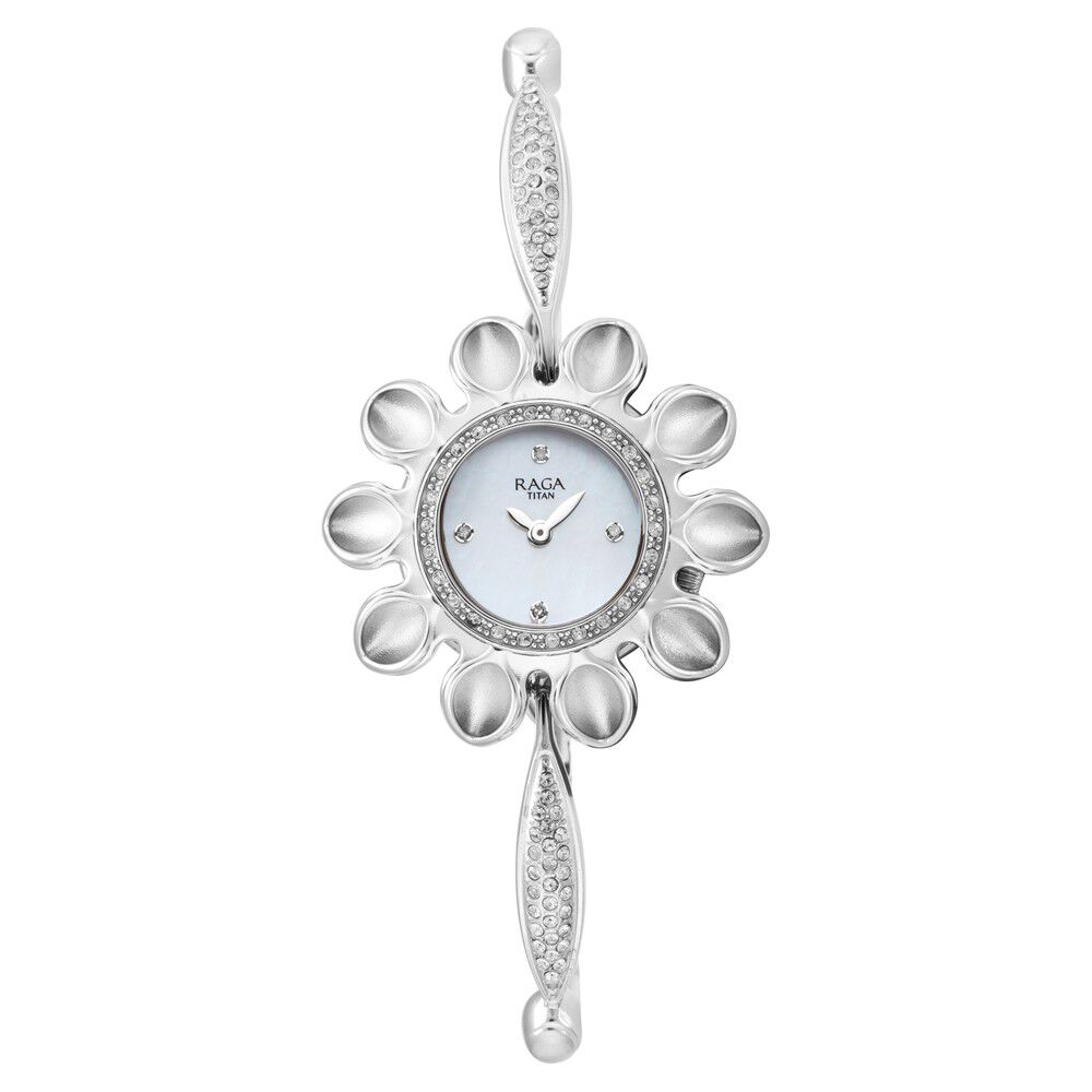 Silver Pandora Red Stone Watch For Womens | 925 Sterling Silver Watch |  Silveradda