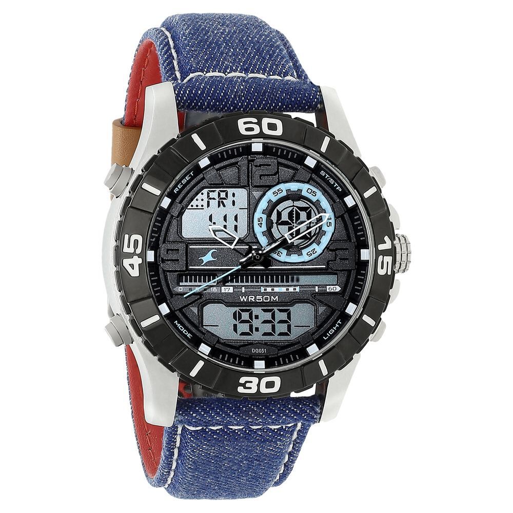 Fastrack Blue Dial Denim Strap Watch Ng9463al07ac at Rs 2445 in Chandigarh