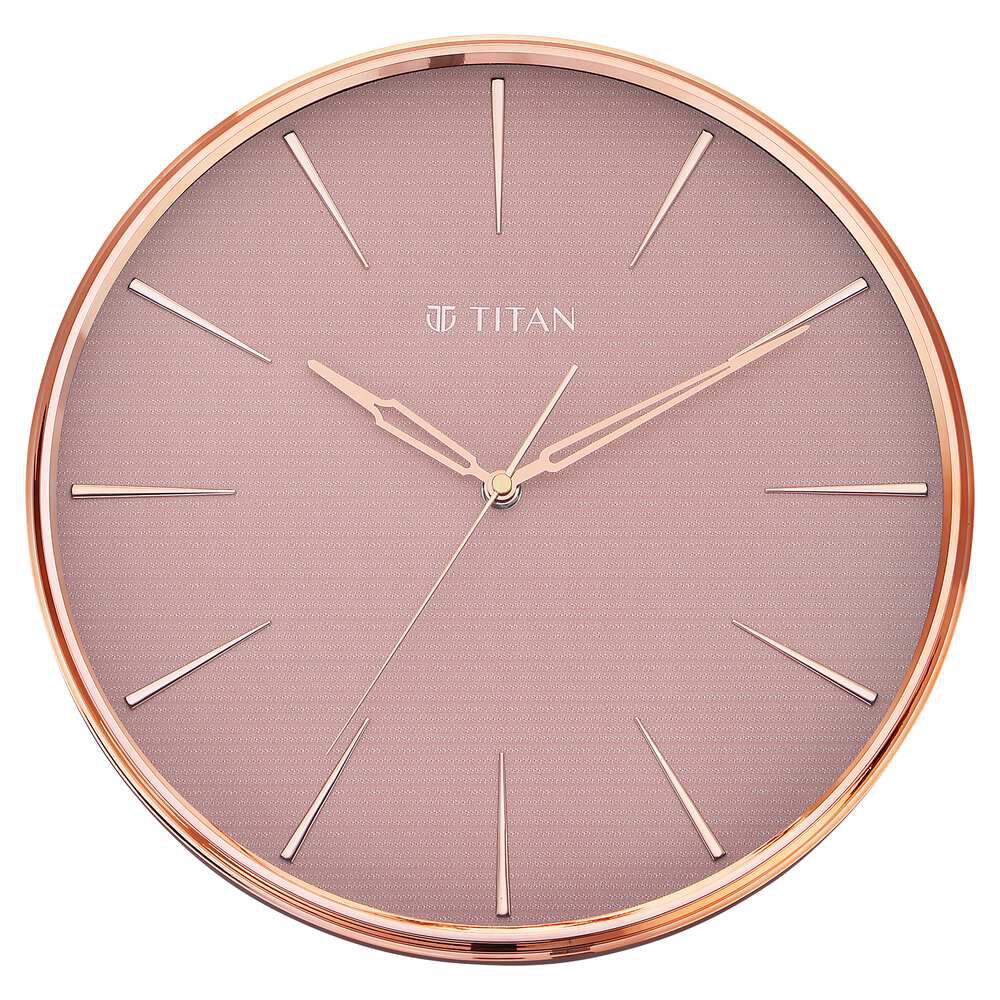 Buy Online Titan Contemporary White Wall Clock with Silent Sweep Technology  30.5 cm x 30.5 cm (Medium) - ncw0002pa01 | Titan
