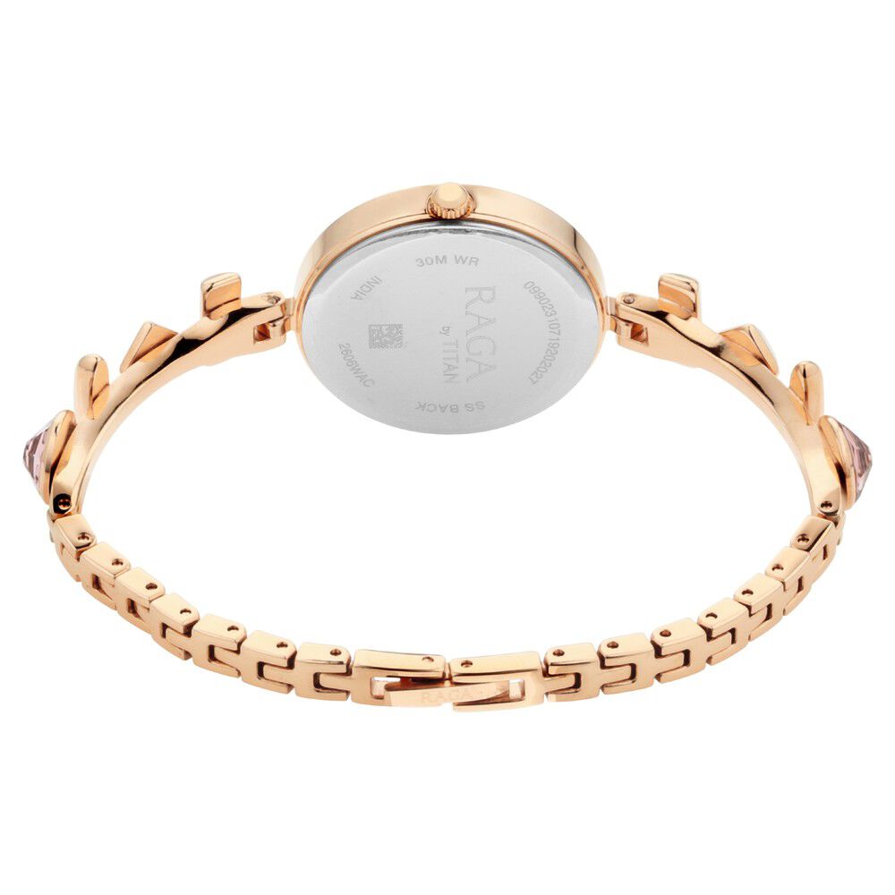 Ladies' Nixon The Facet Gold-Tone Watch | REEDS Jewelers