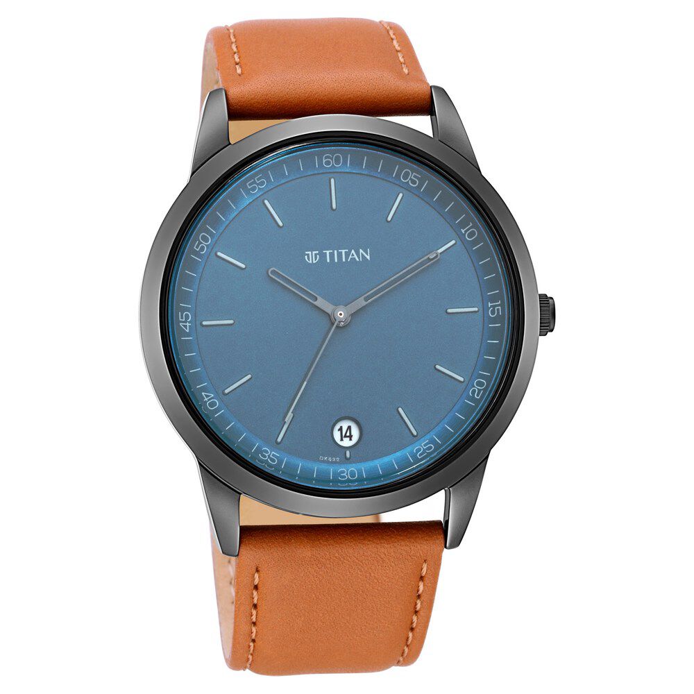 Buy Online Titan Workwear Blue Dial Women Watch With Stainless Steel Strap  - nr2569sm01 | Titan