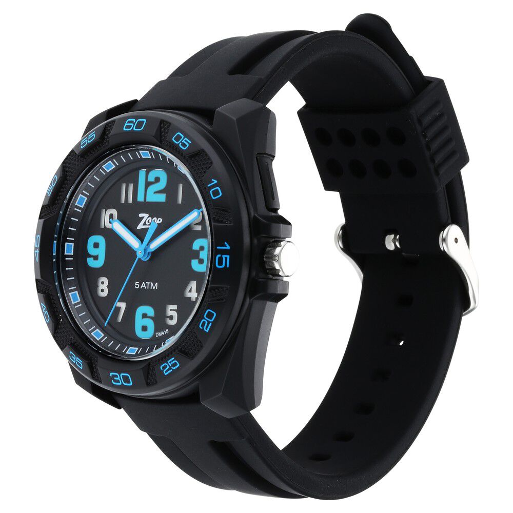 Guess - Buy GUESS-NAVY CASE BLUE SILICONE WATCH-GW0499G1 |Bharat Time Style