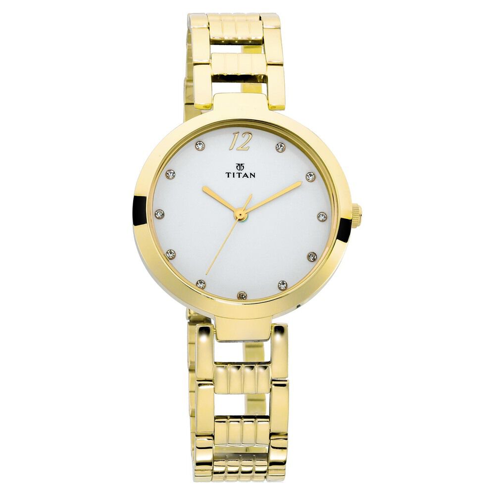 Olivia Burton Sparkle Floral Analog White Dial Women's Watch-OB16BF30 - –  SaumyasStore