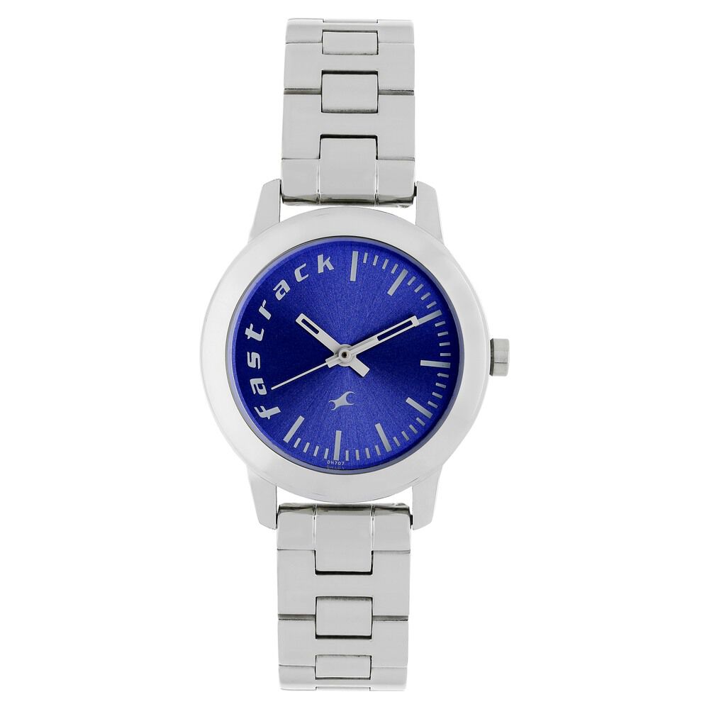 Fastrack blue dial sale ladies watch