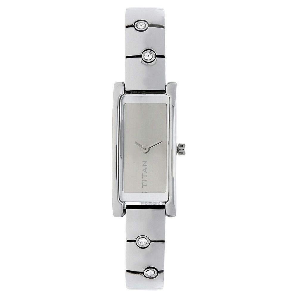 Buy Online Titan Raga Silver Quartz Analog Stainless Steel Strap Watch for  Women - nr9720sm01 | Titan