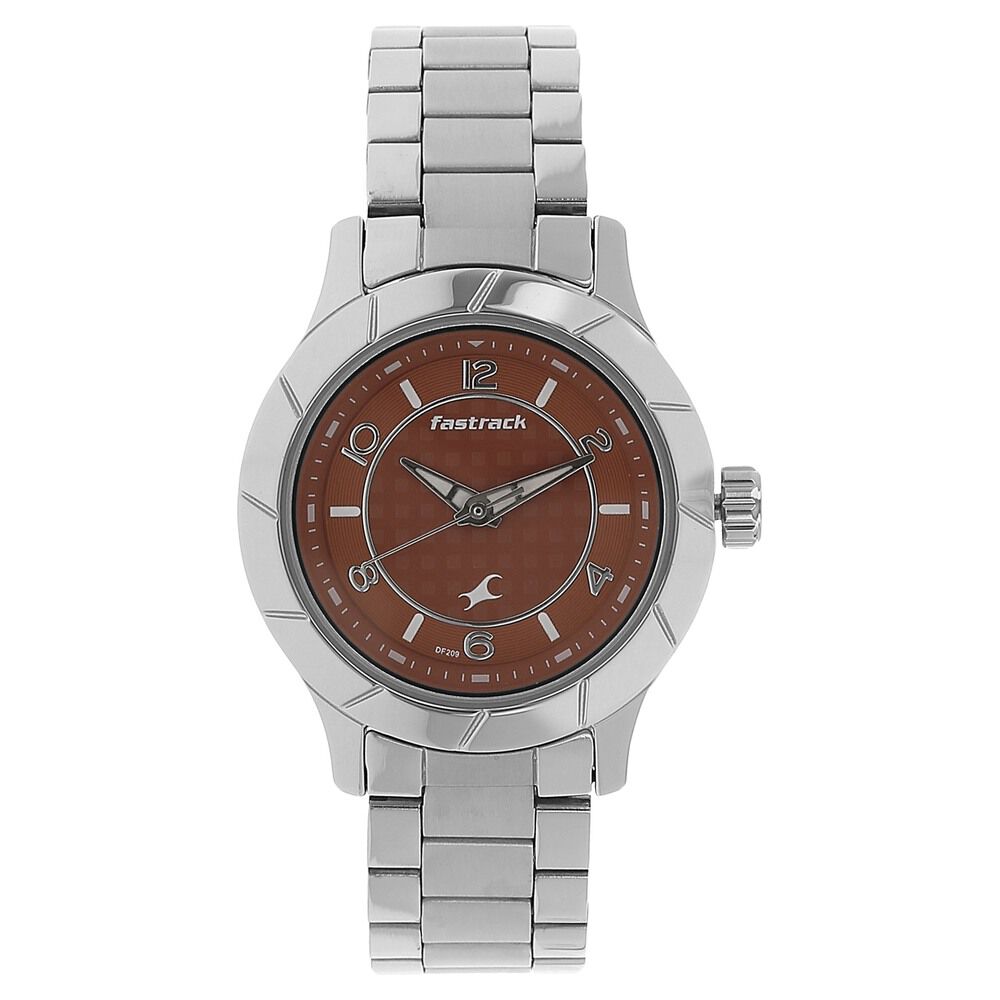 Fastrack cheap orange watch