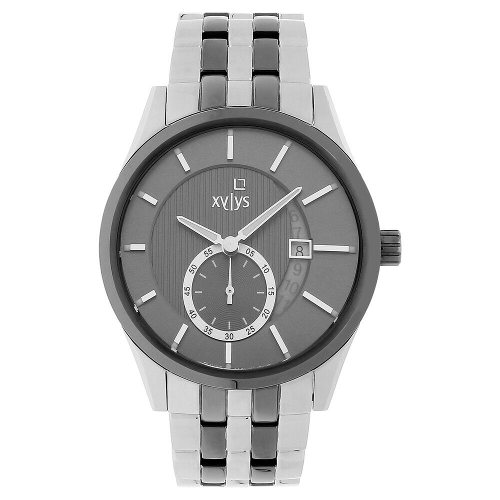Buy Online Xylys Quartz Analog White Dial Steel & Ceramic Strap Watch for  Women - nr9920wd02m | Titan