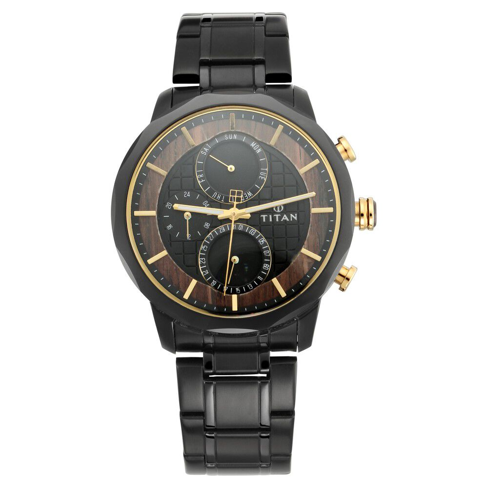Buy Online Titan Urban Magic Silver Dial Quartz Multifunction Stainless  Steel Strap watch for Men - nr90102ym01 | Titan