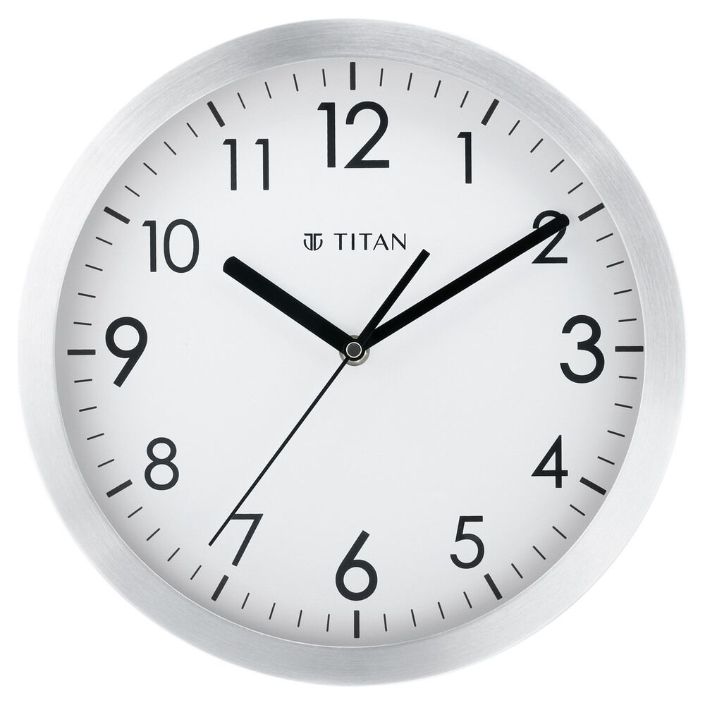 Buy Online Titan Classic Quartz Analog Pink Dial Wall Clock - w0043pa02 |  Titan