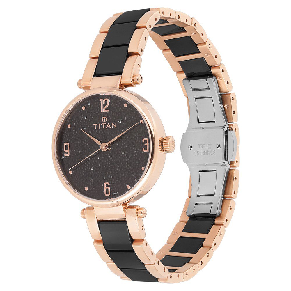 Diamond Accented Ceramic Bracelet Watch | Anne Klein