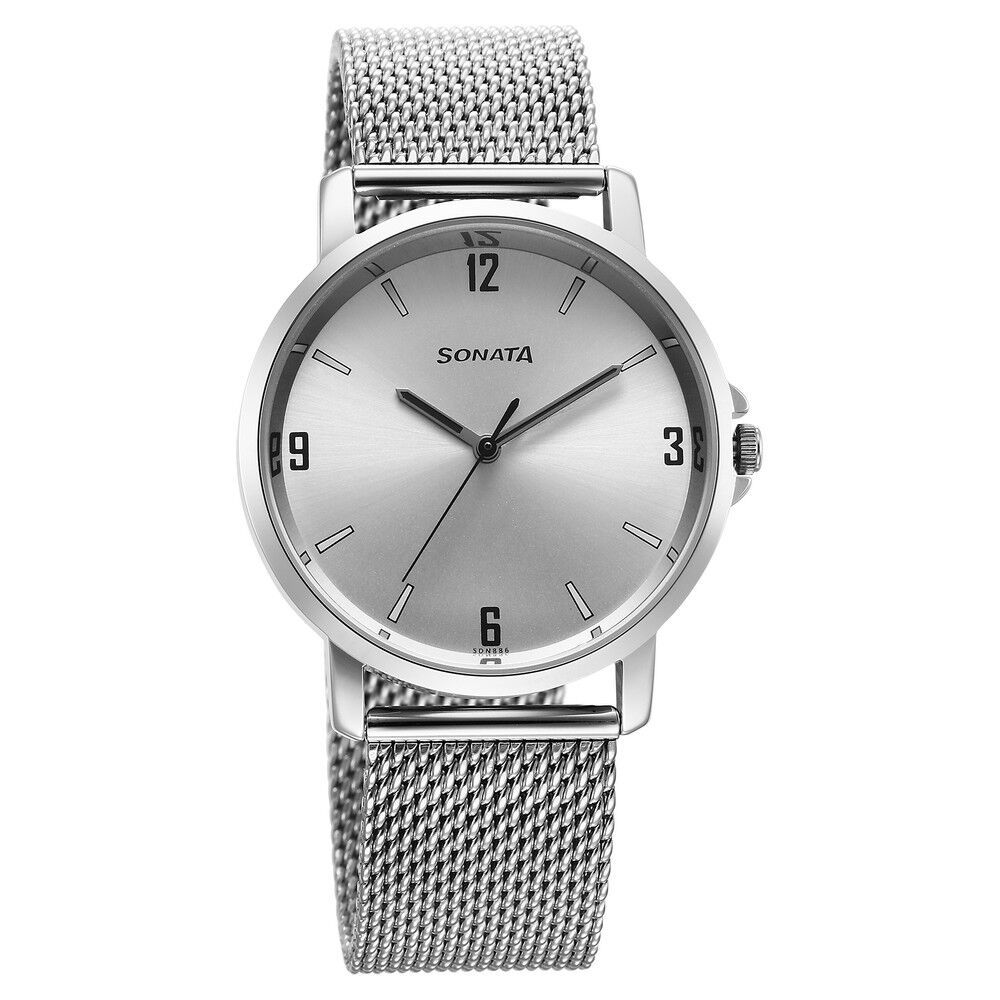 SONATA NP7144SL01 Sleek 4 Analog Watch - For Men - Buy SONATA NP7144SL01  Sleek 4 Analog Watch - For Men NP7144SL01 Online at Best Prices in India |  Flipkart.com