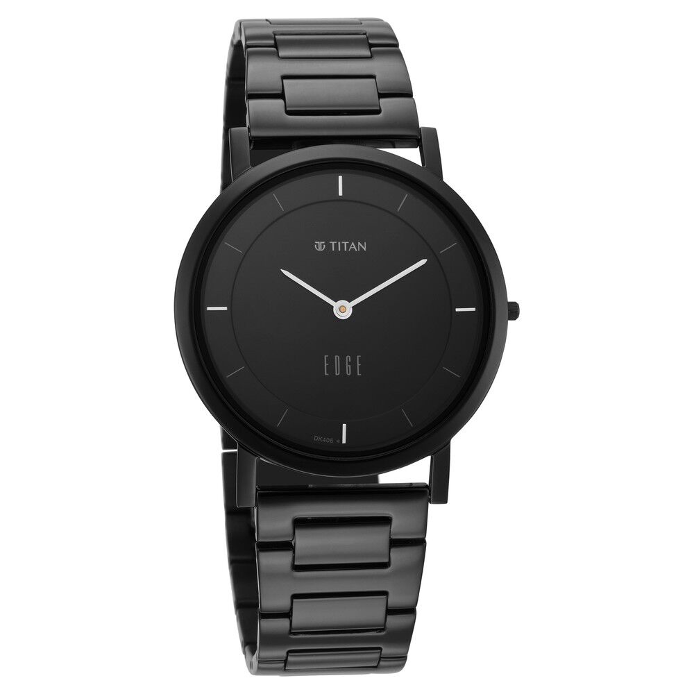 TITAN NN9151YM05 Mens Black Dial Golden Metal Strap Analog Quartz Watch in  Bangalore at best price by Titan Showroom - Justdial