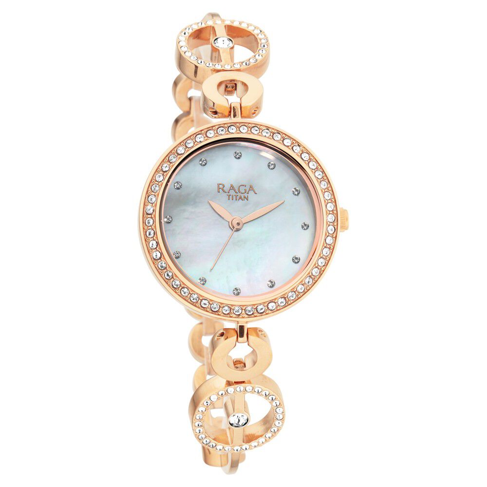 Buy SWISS EAGLE Womens Mother of Pearl Dial Multi-Function Watch -  SE-9152-44 | Shoppers Stop