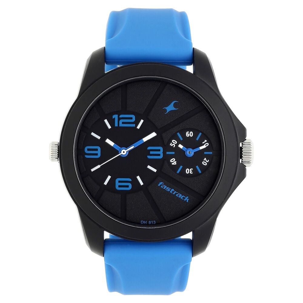 Fastrack rubber clearance strap watches