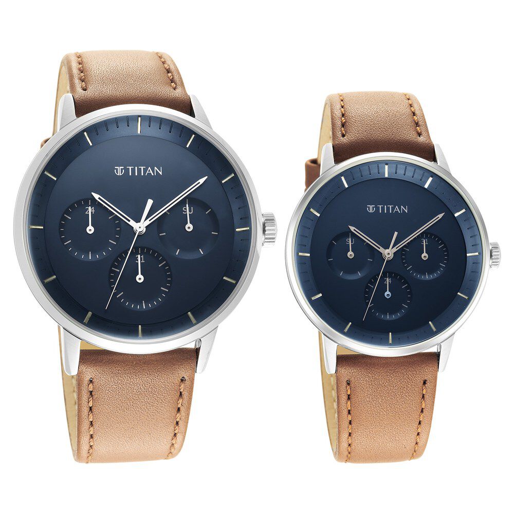 Buy TITAN Unisex Analogue Couple Watch - 16362565KM01 | Shoppers Stop