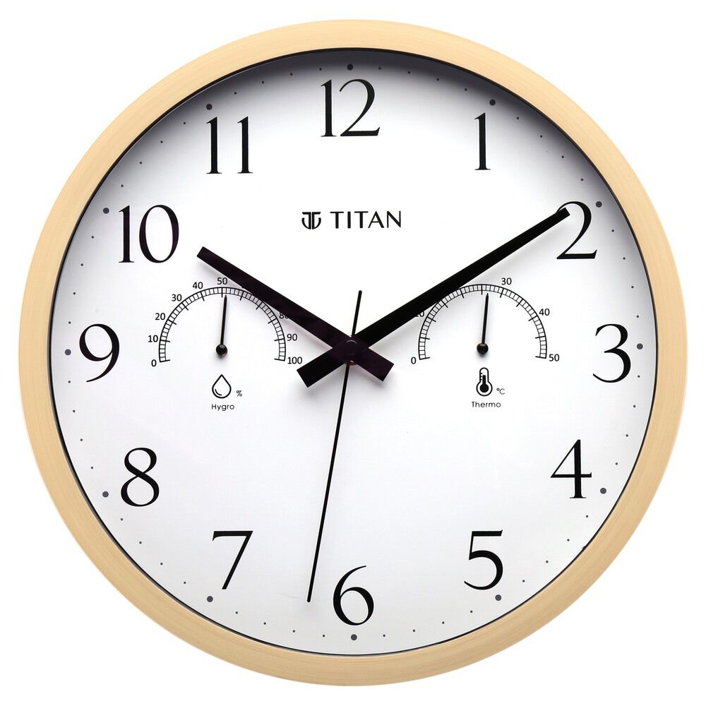 Buy Online Titan Contemporary Wall Clock with Blue Dial Silent Sweep  Technology - 32 cm x 32 cm (Medium) - w0087pa02 | Titan