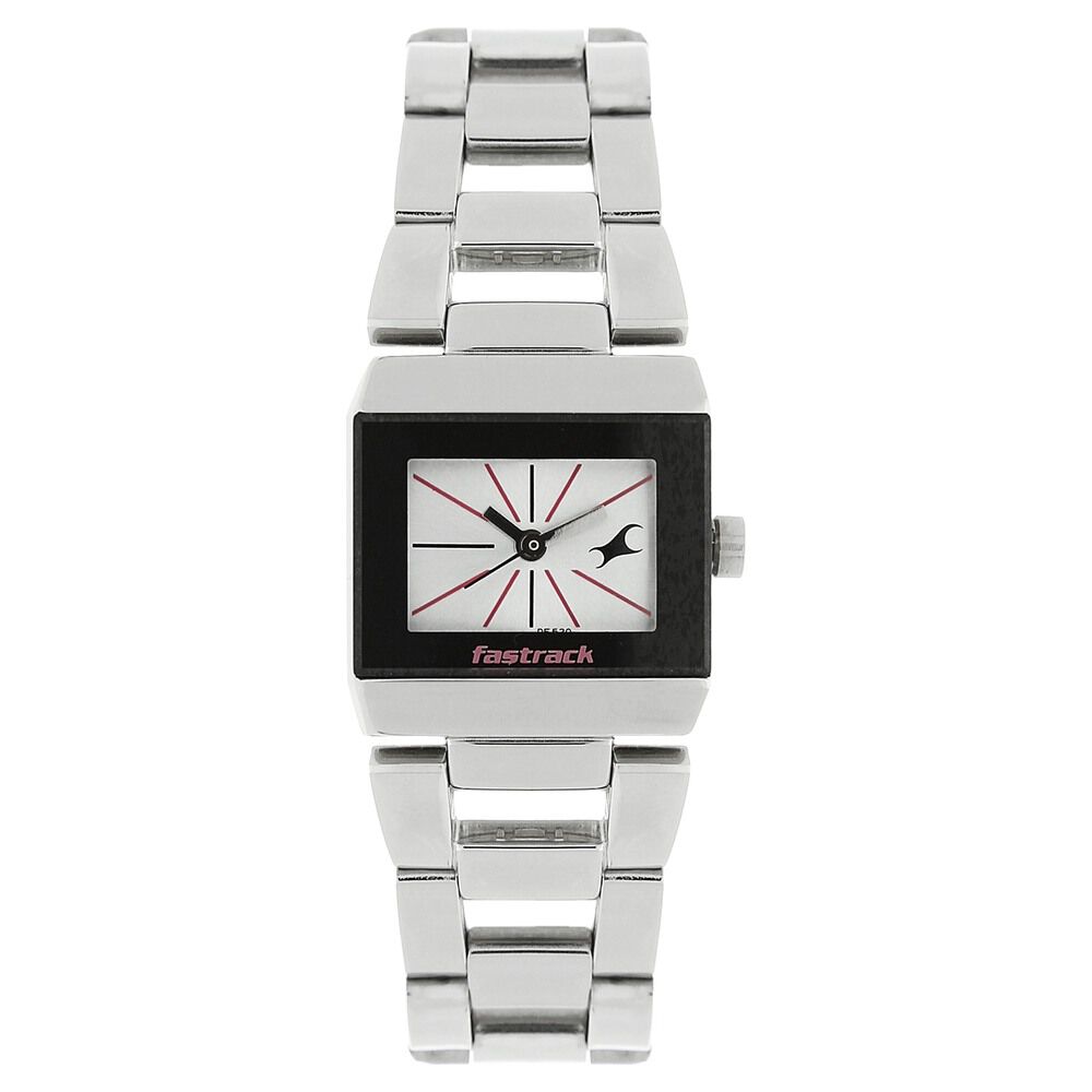 Fastrack Economy Analog White Dial Men's Watch -NK3040SL01 / NK3040SL01 :  Amazon.in: Fashion