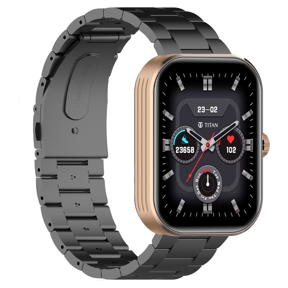 Stainless steel back cheap smartwatch