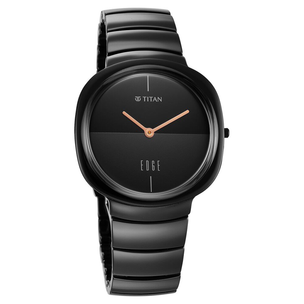 Titan ceramic discount watch for men