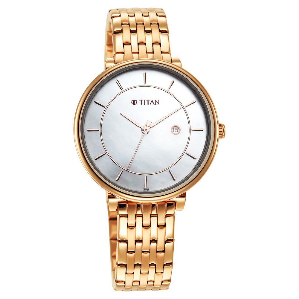 Buy Online Titan Purple Ceramics White Dial Analog Ceramic Strap watch for  Women - 95189kc01 | Titan