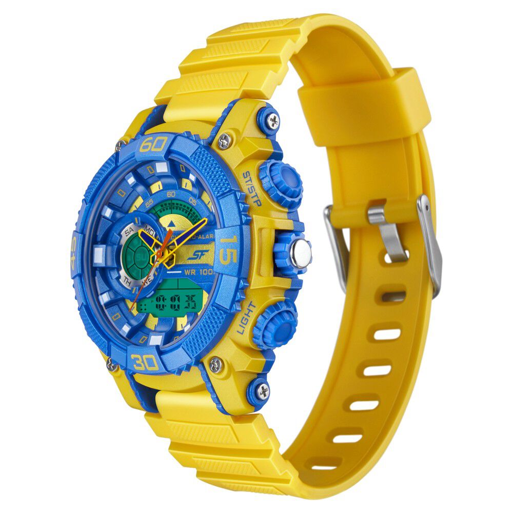 Sporty Ana-Digi Limited Edition CSK Watch - Titan Corporate Gifting