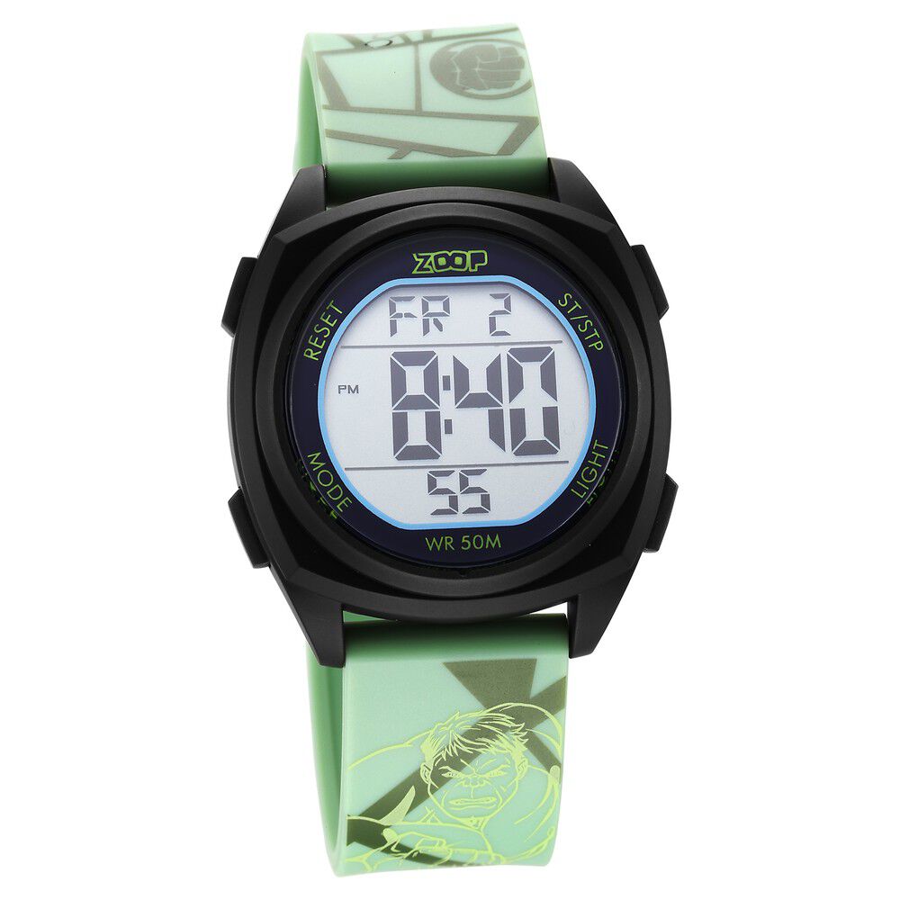 Wholesome Retails 3D Figure Hulk Watch for kids, Hulk Face Based Toy Design  Digital Glowing Watch,