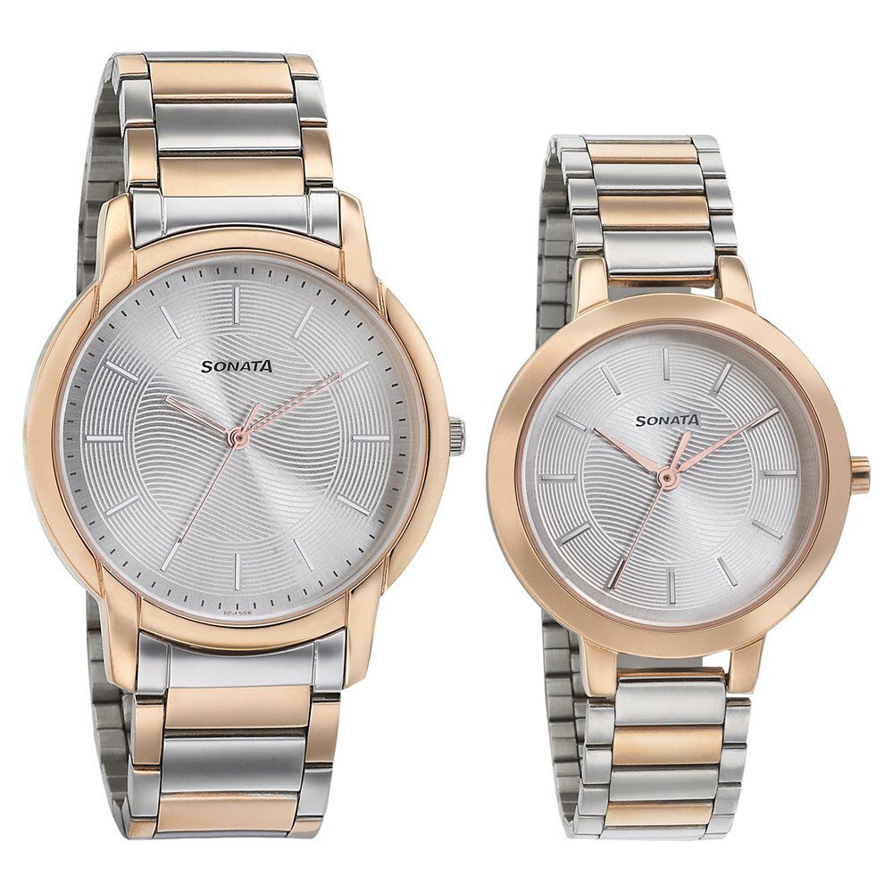 Couple watch set discount sonata